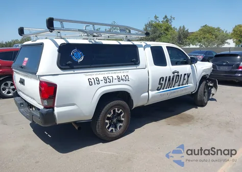 2018 Toyota Tacoma Sr из США, поврежденный, VIN 5TFRX5GN1JX122375